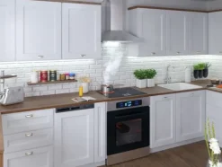 Köksfläktar-Berdsen BT-213 INOX 60 cm spiskåpa med skorsten