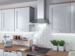 Köksfläktar-Berdsen BT-213 INOX 60 cm spiskåpa med skorsten