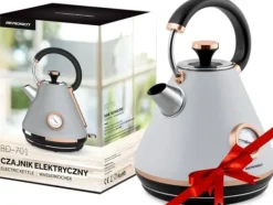 Vattenkokare-Berdsen vattenkokare BD-701 Grå