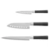 Köksknivar-BergHOFF 3-delt knivst - Codon-serien med udskrings- og Santoku-knive til glat, non-stick skring