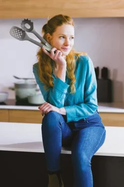 BergHOFF Skimmer - Balance Series Silikone Skimmer med Genbrugsplast & Soft-Touch Hndtag