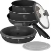 Berlinger Haus Grytset 9 delar Titan Antracit