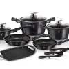 Köksutrustningsset-BERLINGERHAUS BH-6911 CARBON PRO GRYTA SET