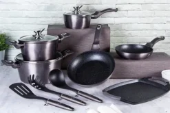 Köksutrustningsset-BERLINGERHAUS BH-6911 CARBON PRO GRYTA SET