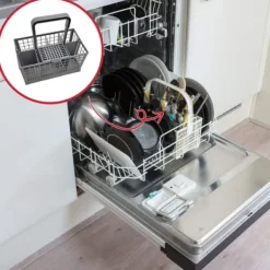 Bosch Bestickkorg till , GAGGENAU, NEFF, SIEMENS diskmaskiner - Vit