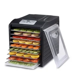 Biochef Arizona 9 Tray Food Dehydrator - genomskinlig dörr, BPA-fri och enzymskyddssystem