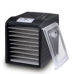 Biochef Arizona 9 Tray Food Dehydrator - genomskinlig dörr, BPA-fri och enzymskyddssystem