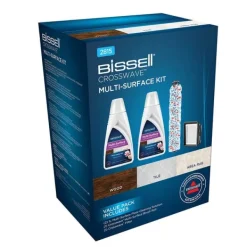 Bissell Rengöringspaket 2x Golvrengöringsmedel MultiSurface + Borstrulle + Filter CrossWave