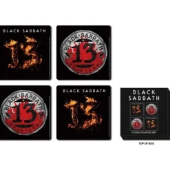Black Sabbath Coaster Set: 13
