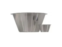 Blandningsskål 11 ltr Ø39,5x18,5 cm Konisk hög modell Rostfritt stål, 10 st/pk