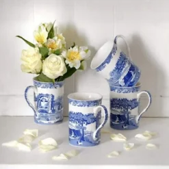 Blue Italian Mugg 34cl, 4-pack - Spode