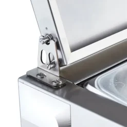 Matuppvärmare-Bänkskiva Kylsallad Pizza Prep Station, 165 W, Rostfritt Stål, CE-märkt, Hög Prestanda