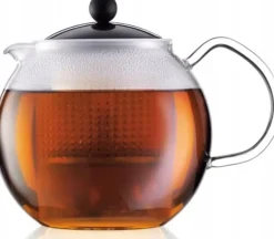 Bodum Kaffe- & Tekannor-ASSAM F/PLST 1 Liter Te-forbereder Transparent, Sort