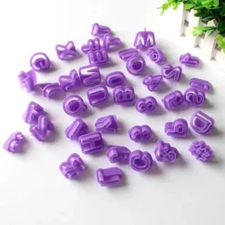 Utrustning För Tårtdekoration-Bokstäver - Siffror - Alfabetet - Utstickare - Bakformar