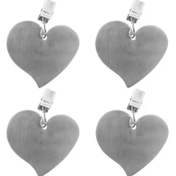 Bordsduksklämmor i stål, 4 st.