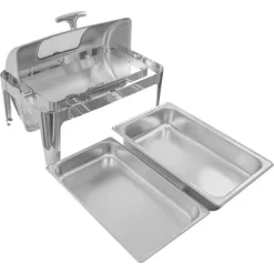 Matuppvärmare-Bordsvärmare Mega-M HB GN 1/1 9L Roll Top Fönster N