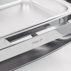 Matuppvärmare-Bordsvärmare Mega-M HB GN 1/1 9L Roll Top Fönster N