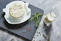 Yogurtmaskiner-Borner Cheesemaker & Multimaker med fräscht lock, sikt salladsskål serveringsskål, gör din egen färskost hemma grön