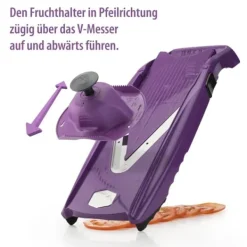 Borner V5 gurkskivare grundsats V-skärare grönsaksskivare potatisskivare rivjärn tomatskivare lökskärare