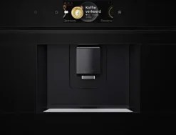 Bosch Series | 8 CTL7181B0 - Automatisk kaffekokare - inbyggd med mjölkskummare - 19 bar - svart