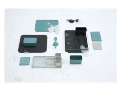 Brabantia - Dish rack - 49.2 x 38.6 x 14.2 cm - mörkgrå