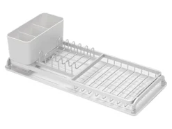 Diskställ & Torkställ-Brabantia Sink Side - Dish rack - 46.3 x 20 x 12.6 cm - ljusgrå