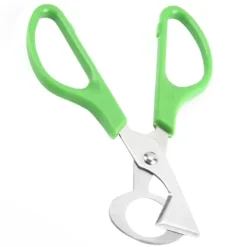 Kökssaxar-Bärbar Anti-rost vakteläggssaxskärare öppnare köksverktyg äggklippare