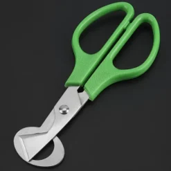 Kökssaxar-Bärbar Anti-rost vakteläggssaxskärare öppnare köksverktyg äggklippare