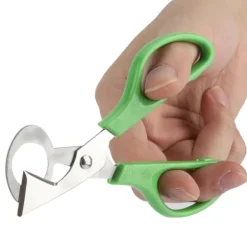 Kökssaxar-Bärbar Anti-rost vakteläggssaxskärare öppnare köksverktyg äggklippare