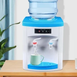 Vattenkylare-Bärbar Elektrisk Vattendispenser, Varmt Vatten 90℃, Kallt Vatten 8℃, Kompakt Design