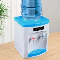 Vattenkylare-Bärbar Elektrisk Vattendispenser, Varmt Vatten 90℃, Kallt Vatten 8℃, Kompakt Design