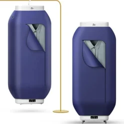 Torkskåp-Bärbar Torktumlare Uten 600 W Elektrisk Avtagbar med Timer