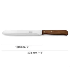 Köksknivar-Brödkniv - ARCOS - Latina - 170 mm - Rostfritt stål - Handtag i pressat trä