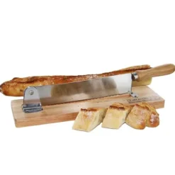 Köksknivar-Brödskärare - Cook Concept - 2i1 - Beige - H7 X L37,5 X P9,6 Cm