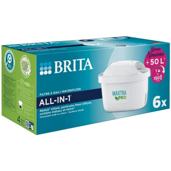 Vattenfilter-Brita vattenfilterpatroner 6 delar