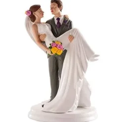 Utrustning För Tårtdekoration-Bröllopsfigur - dekora - Brudpar - 20 cm - Harpiks - Tårtdekoration