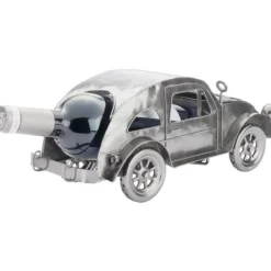 BRUBAKER Vinflaska Ställ Oldtimer i Metall Nostalgisk Bil - 32 cm Dekoration för Vinflaskor