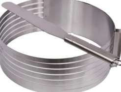 Brunbeste Justerbar tårtform med tårtkniv