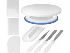 Brunbeste TÅRTDEKORATION 8-delad 2903