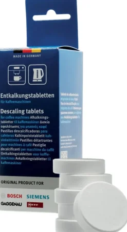 Rengöringsmedel-BSH Avkalkningstabletter för kaffemaskiner - 6-pack