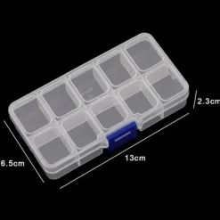 BTE FÖR VARUPACKNING I PLAST 13X6,5X2,3CM 1ST/SÄCK