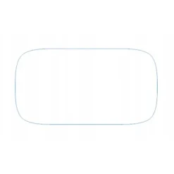 Burketikett 7,5x4 cm för marmelad 48 st. vit matt