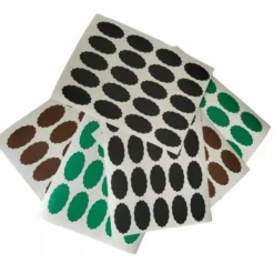 Burketikett 5,5x3 cm för marmelad 80 st. vit matt