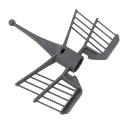 Vispar-Butterfly Omrörarstång Skrapstång ABS Juice Extractor Skrapstång Omrörningsstång för Thermomix TM31 TM5 TM6