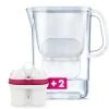 Vattenfilter-BWT Aqualizer Filterkanna inkl. 2 filter
