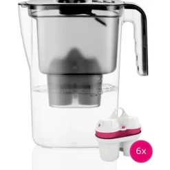 Vattenfilter-BWT VIDA MEI noir 2,6 l 6 × filter