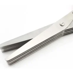 Kökssaxar-Cadillaps Ciseaux gravé; Herbarier 5 Kantar Multiblade Kökkniv i Rostfritt Stål Grön