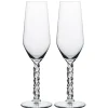 Orrefors Glas-Carat Champagneglas 24cl, 2-pack -