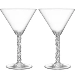 Orrefors Carat Martiniglas 25cl, 2-pack -