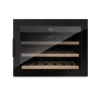 Caso WineSafe 18 EB Black, Vinkylare med kompressor, Inbyggd, 18 flaska/flaskor, 60 W, A, Svart